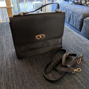 Black JustFab Crossbody Bag